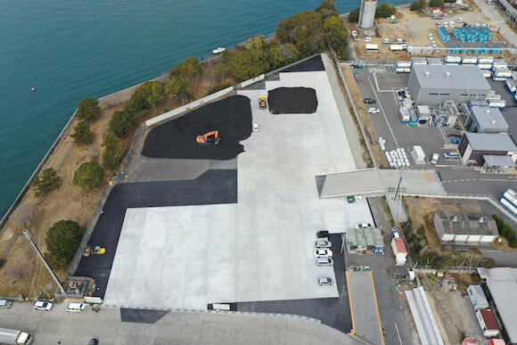 大型荷役の導入による生産性の向上